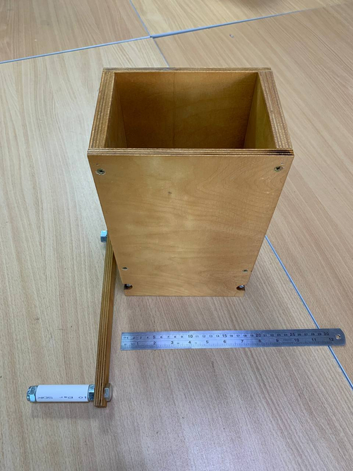 Мельница для солода "Старт-21" с регулировкой зазора.