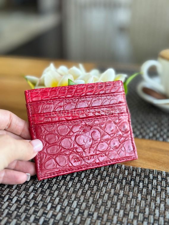 Картхолдер из кожи крокодила WA-210