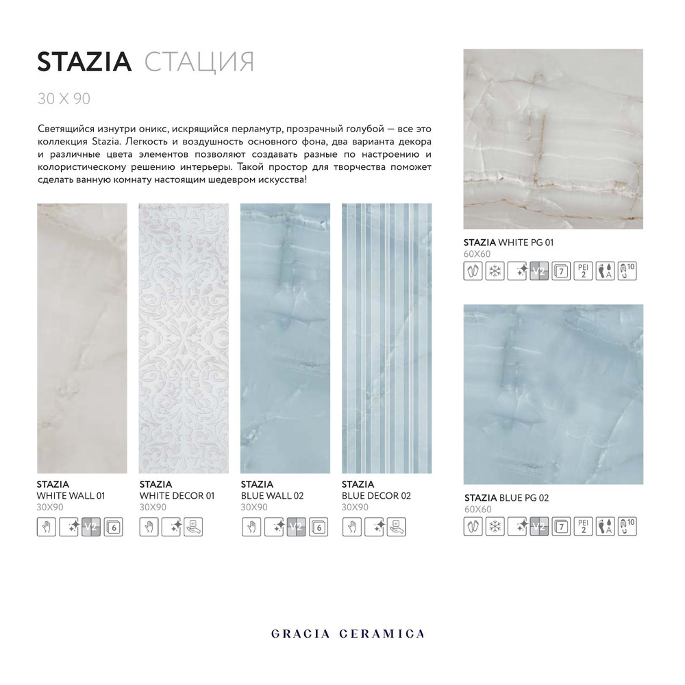 Stazia blue decor 02 300х900 (1-й сорт)