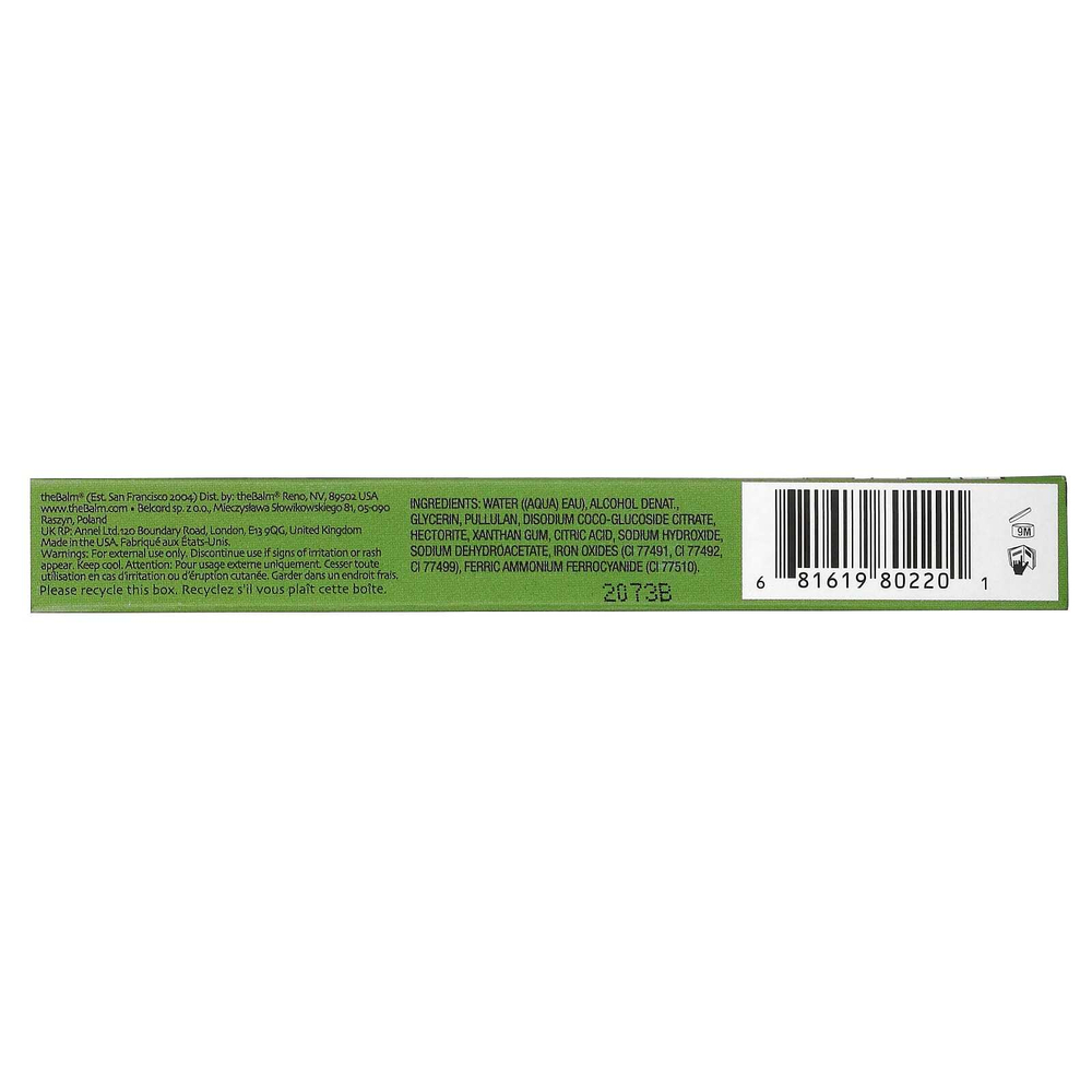 theBalm Cosmetics, Schwing, жидкая подводка для глаз, черная, 1,7 мл (0,06 жидк. унц.)