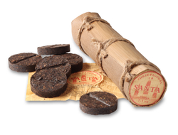 0433к Чай прессованный черный Пуэр Шу "Саньта" Чжутун 200гр