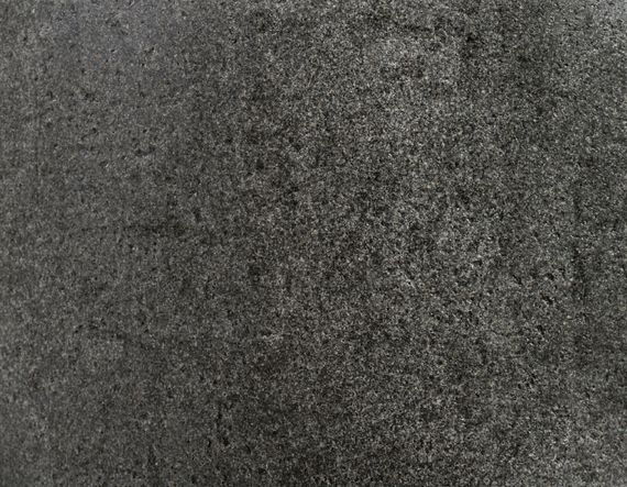 Кашпо TREEZ Effectory - серия Stone - Большая полусфера - Тёмно-серый камень