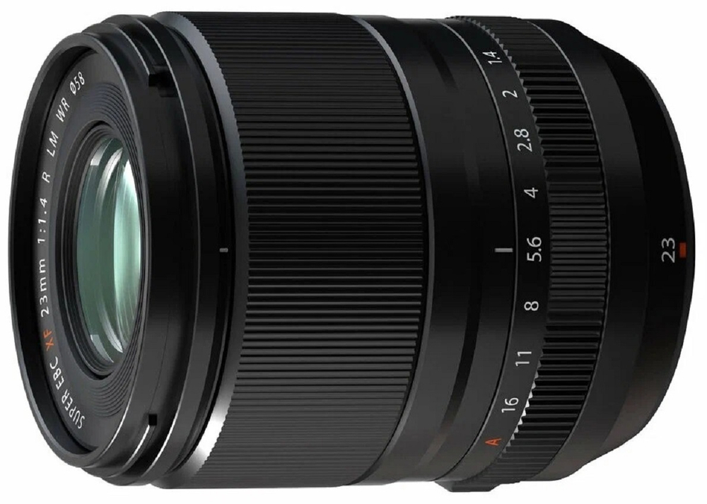 Fujinon XF 23mm f/1.4 R LM WR, черный
