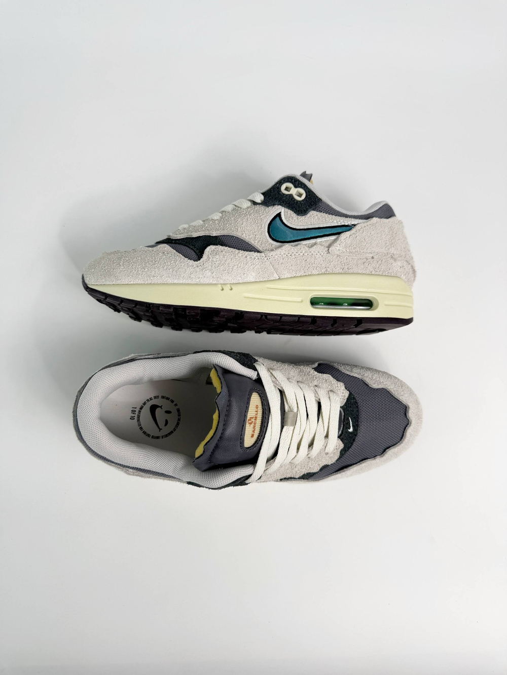 Кроссовки Nike Air Max 1 #B168 (сер.)