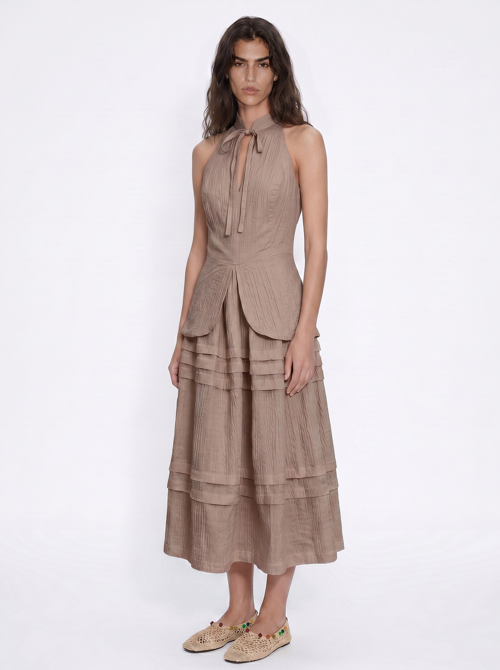 Костюм женский юбочный арт. 1350 какао