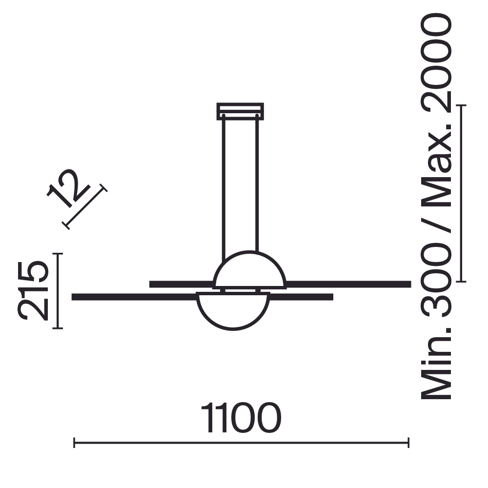 Подвесной светильник Maytoni MOD179PL-L26W4K