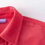 Рубашка Ymkashix Velvet Button багровая