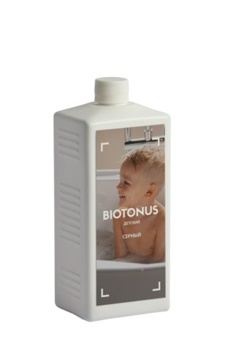 Жидкий концентрат для ванн BIOTONUS Серный Детский 1000 мл