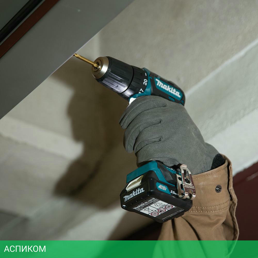 Дрель-шуруповерт Makita DF332DWAE