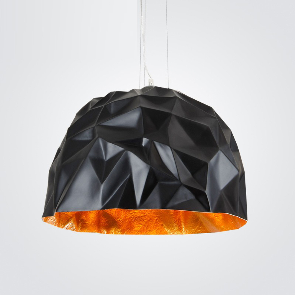 Pendant design lamp  Rock by Foscarini (Black)