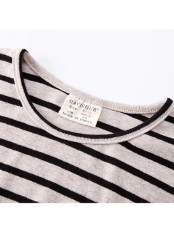 Лонгслив в полоску