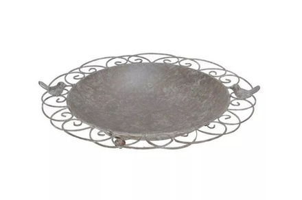 Птичья ванна "Грейс" 40х9см Металл