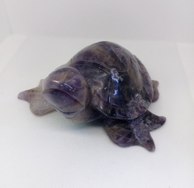 Подарочная фигурка черепахи из аметиста