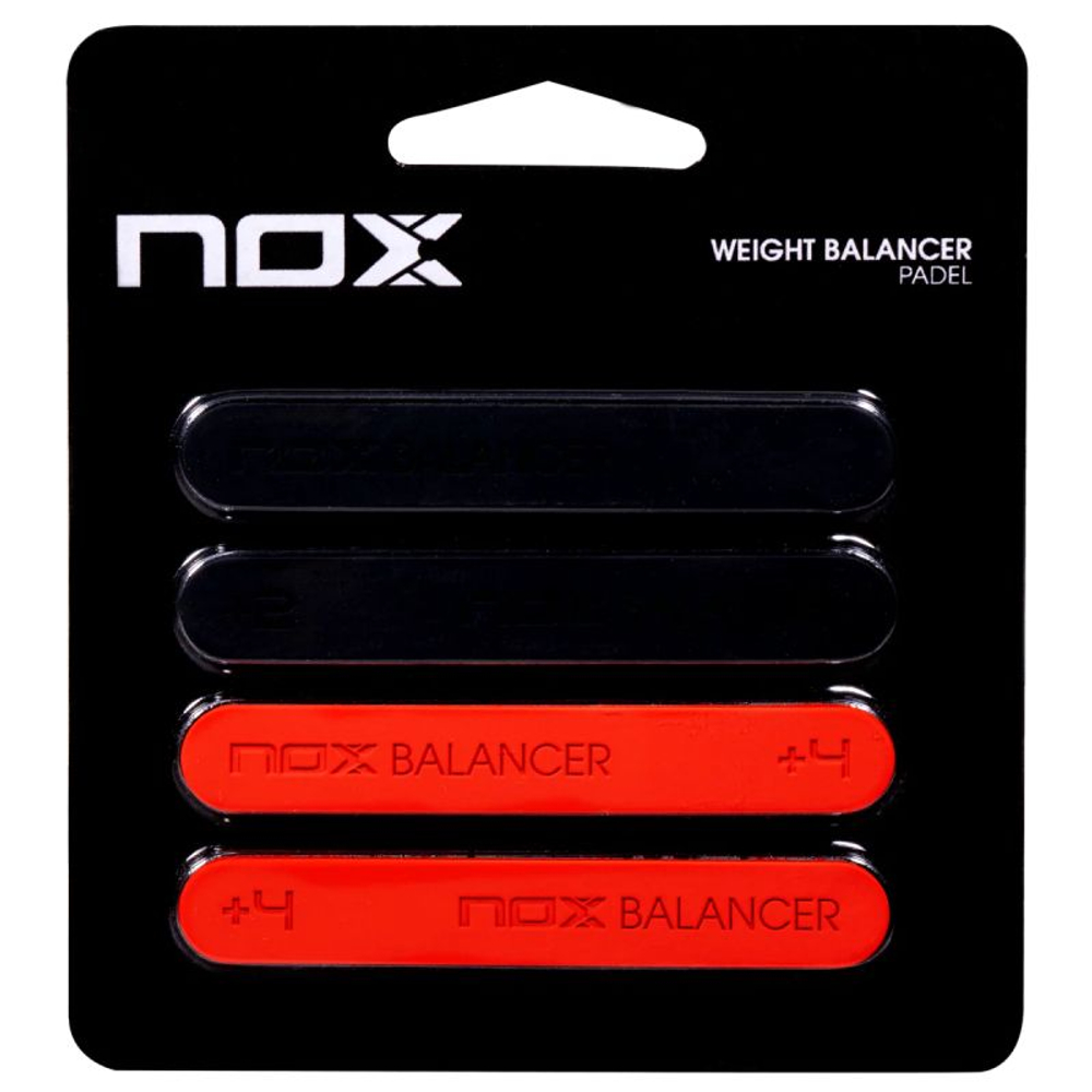 NOX Weight Balancer Blister Padel - black/red