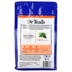 Dr. Teal's, раствор для замачивания с чистой английской солью, до и после тренировки, ментол и эфирные масла, 1,36 кг (3 фунта)