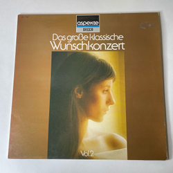 Винтажная виниловая пластинка LP Сборник Das Grosse Klassische Wunschkonzert Vol. 2. Большой Классический Концерт (Германия 1979)