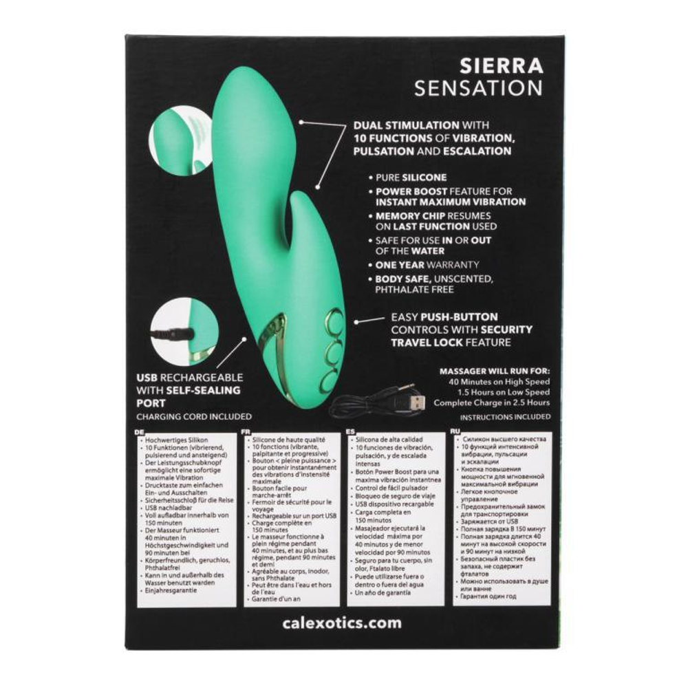CalExotics Sierra Sensation - Мини вибратор-кролик