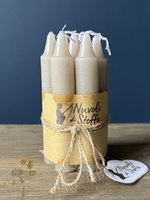 Набор из 7 свечей "Лён" 11,5x2 см