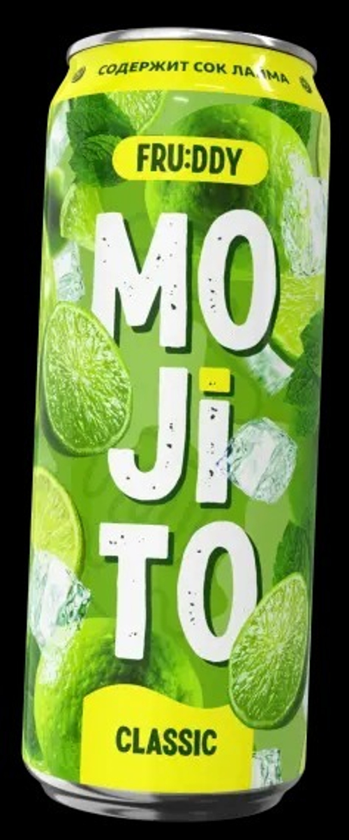 Напиток Безалкогольный "Фрудди Мохито" Классик ж/б 0,45л
