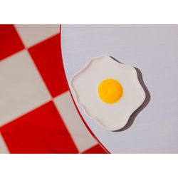 Поднос декоративный Fast Food, Egg, 14,5x14 см
