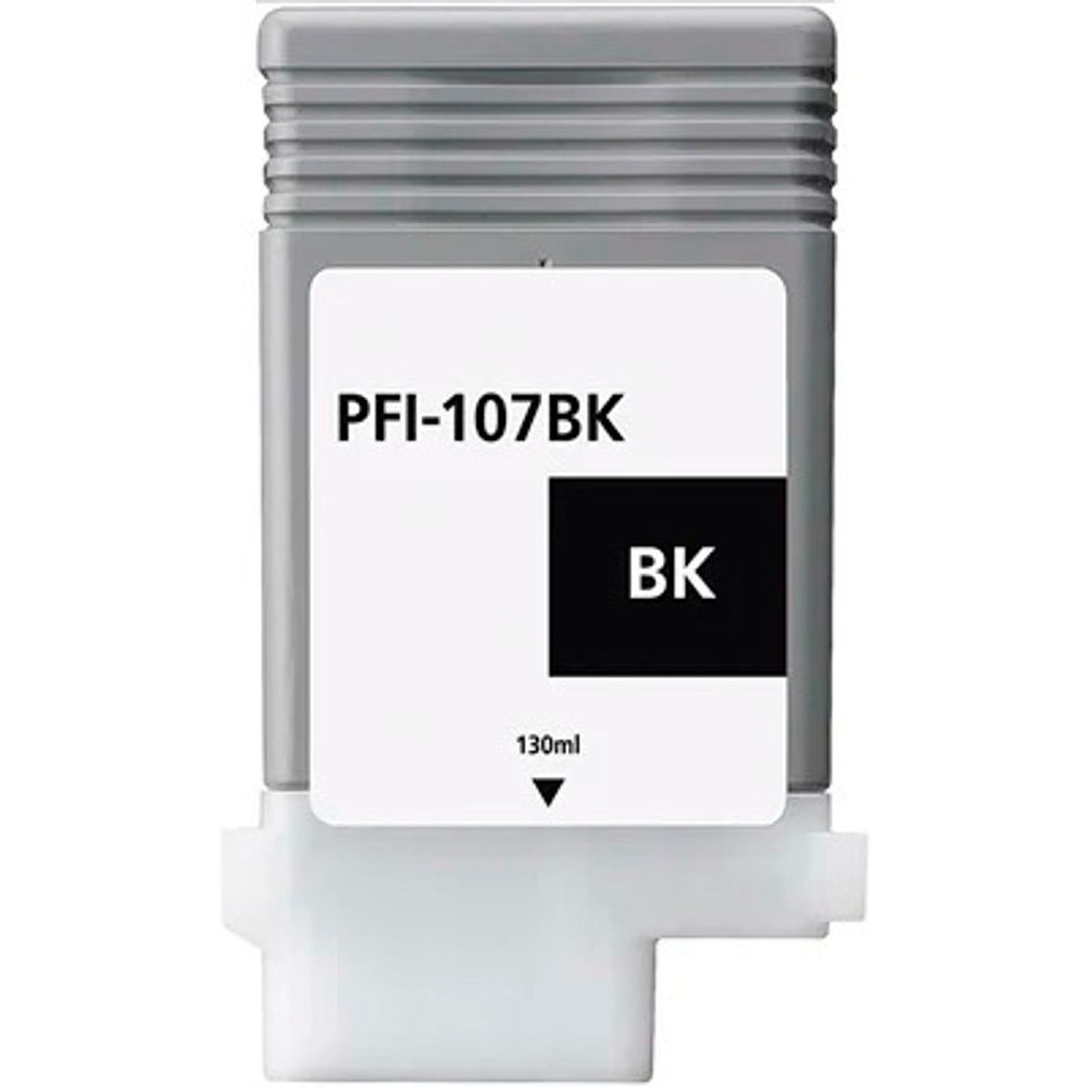 Картридж AQ, аналог Canon PFI-107BK для imagePROGRAF-iPF670/iPF680/iPF770 Black