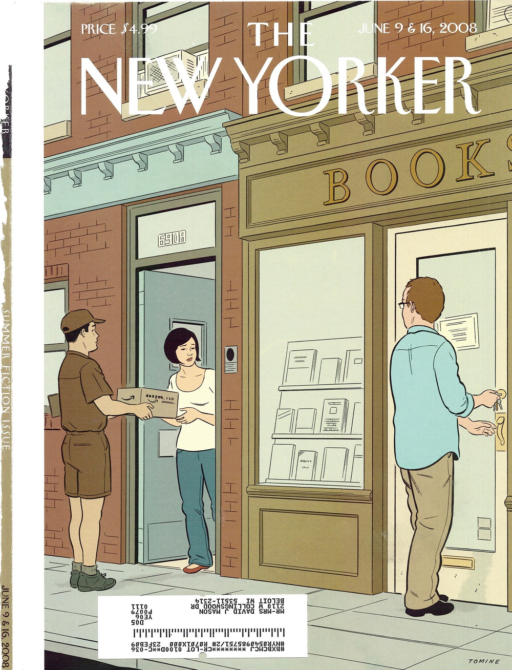 Журнал The New Yorker 09-06-2008, обложка