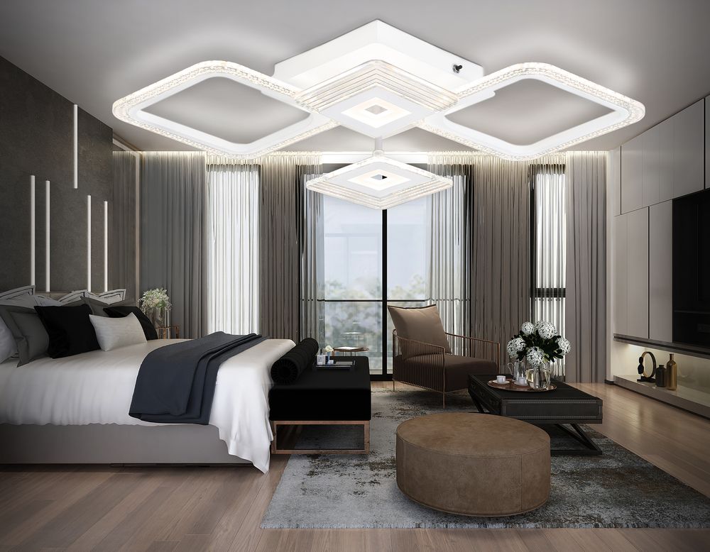 Ambrella Потолочный светодиодный светильник с пультом Original FA4281