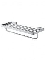 Полотенцедержатель с полкой WONZON & WOGHAND LOTTE, Хром (WW-8381A)