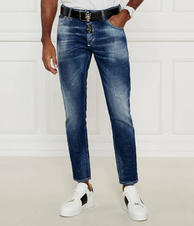 Джинсы Philipp Plein - голубой(MDT3992 PDE004N)