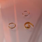 Кафф Spirale, позолота