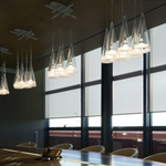 Pendant design lamp  Fucsia 12 by Flos