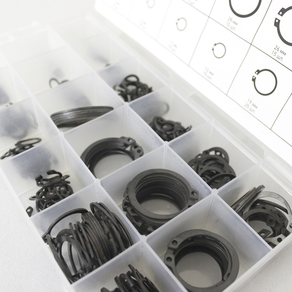 WDK-214043 Набор стопорных колец наружных, 300 шт.