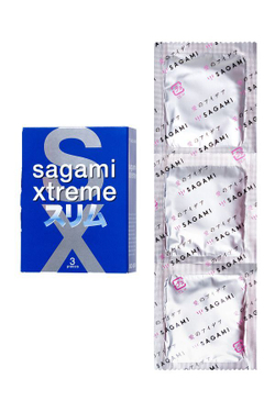 Презервативы Sagami Xtreme Feel Fit анатомические 3 шт.