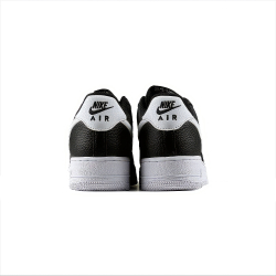 Nike Air Force 1 07 "Black White Pebbled Leather"