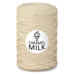 Шнур Caramel Milk, 3мм, 300м, 100% полиэфир (1 шт.)