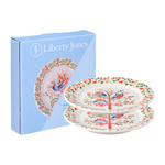 Набор тарелок owl из коллекции birds of paradise в подарочной упаковке, D18 см, 2 шт.