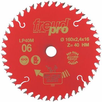 Диск пильный LP40M по дереву 160х16 мм, 40 зуб. FREUD PRO