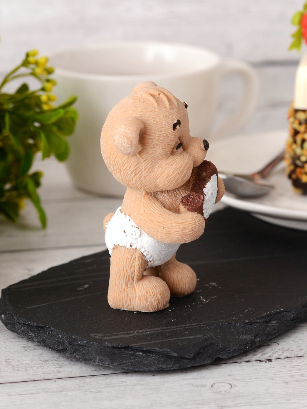 Фигурка на торт "Мишка тапиыжка"