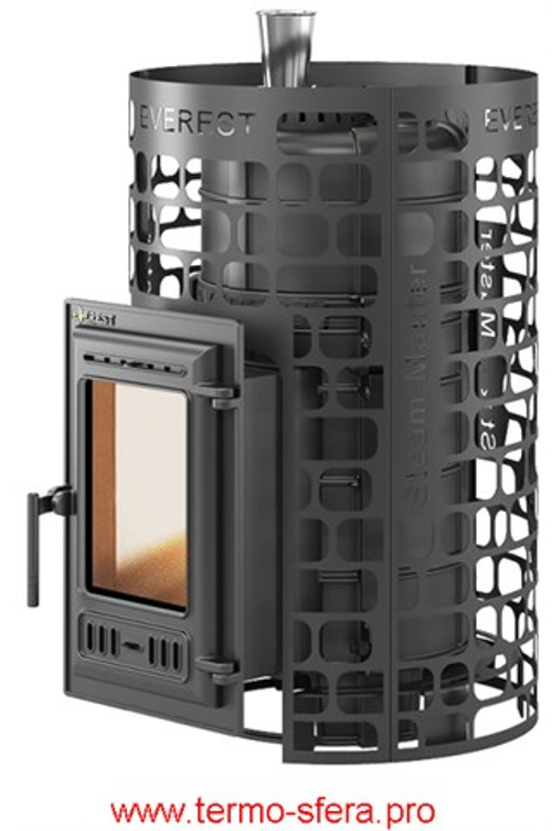 Печь для бани Эверест "Steam Master" 18 (310) ЧУГУН б/в