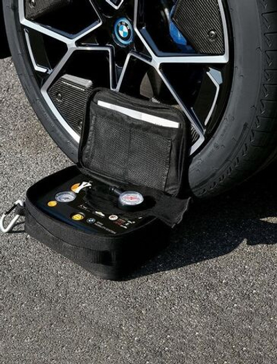 Аварийный комплект для шин BMW (мобильный комплект компрессора для шин)