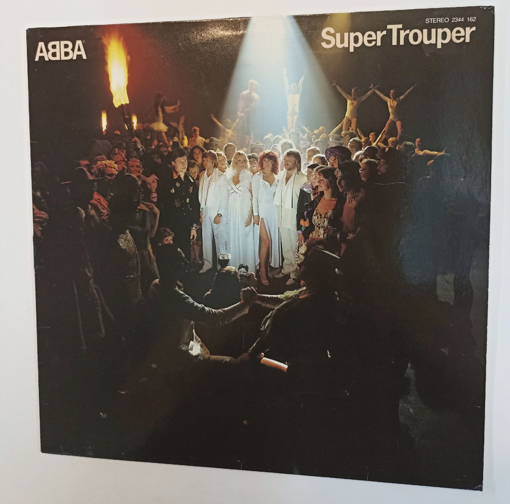 Винтажная виниловая пластинка LP ABBA Super Trouper (Germany 1980)