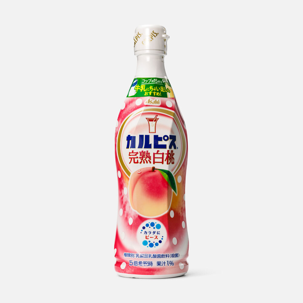 Концентрат для приготовления напитка Asahi Calpis персиковый вкус, 470 мл