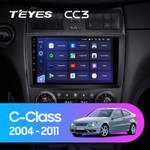 Teyes CC3 9"для Mercedes Benz C-Class W203 CL203 C209 A209 2004-2011