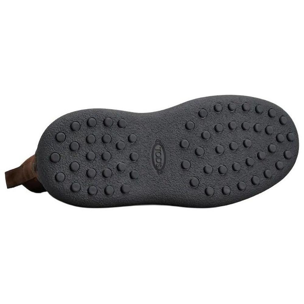 TOD"S Flatform Round Toe Ankle Boots