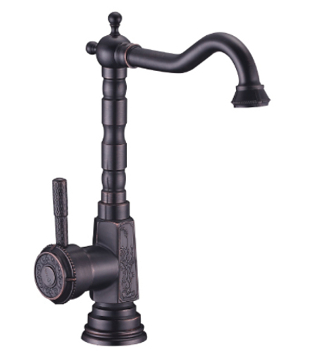 Смеситель для кухни с поворотным изливом LEMARK JASMINE – LM6605ORB