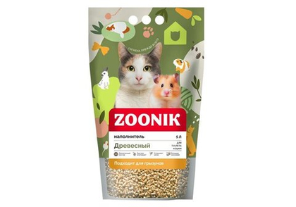 ZOONIK Наполнитель древесный