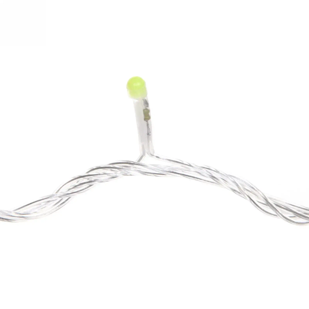 Гирлянда для улицы «Bright light» 10 м 100 ламп LED прозрач.пров.,8 реж, IP-54, Белый (возможность соединения)