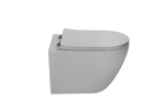 Унитаз подвесной Globo VT1-14TMG Tornado, цвет серый матовый, ультратонкое soft-close сиденье