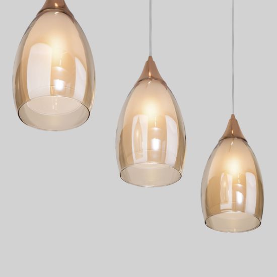 50285/3 / подвесной светильник / золото