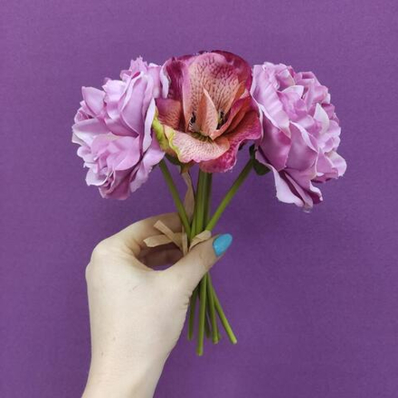 Букет фиолет